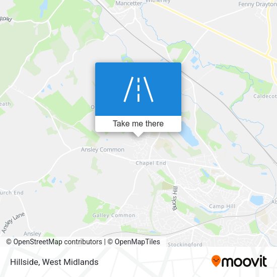 Hillside map