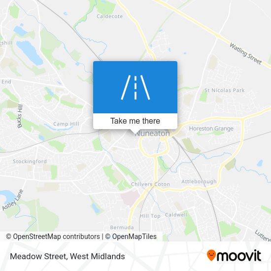 Meadow Street map