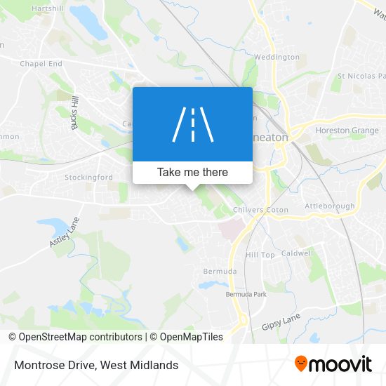 Montrose Drive map