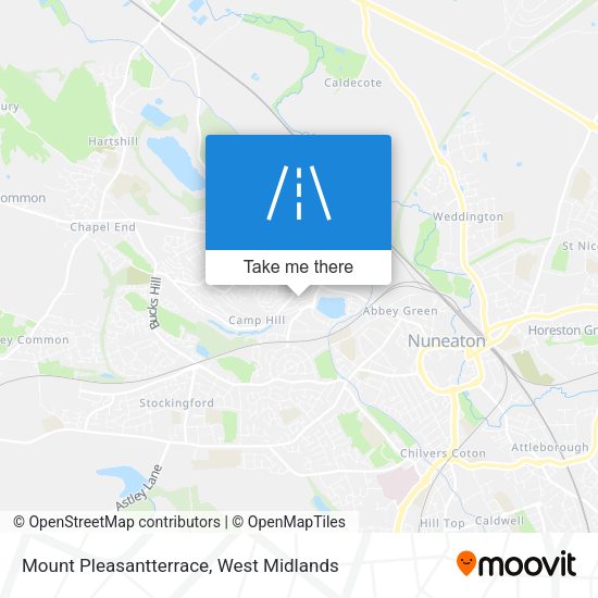 Mount Pleasantterrace map