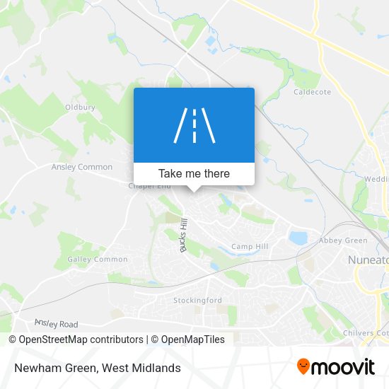 Newham Green map