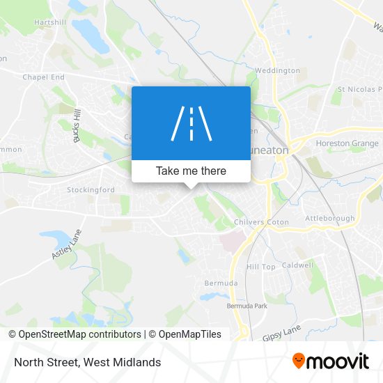 North Street map