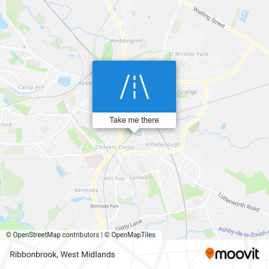 Ribbonbrook map
