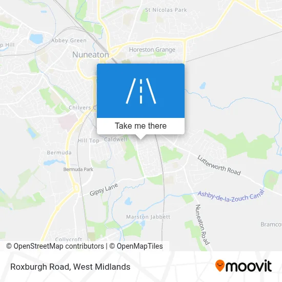 Roxburgh Road map
