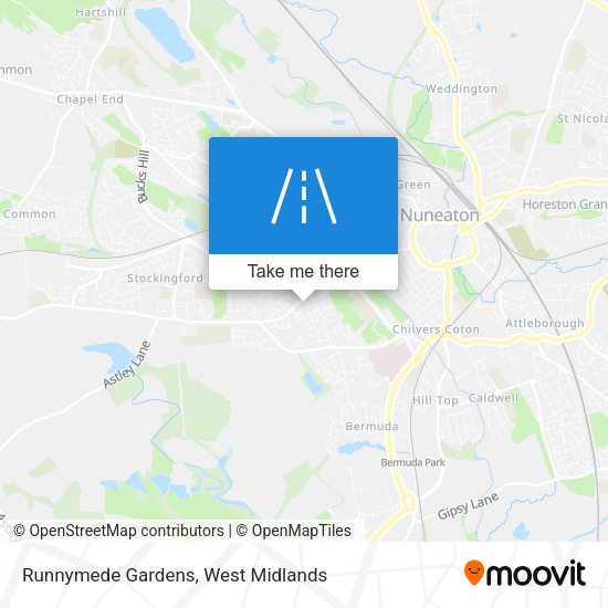 Runnymede Gardens map