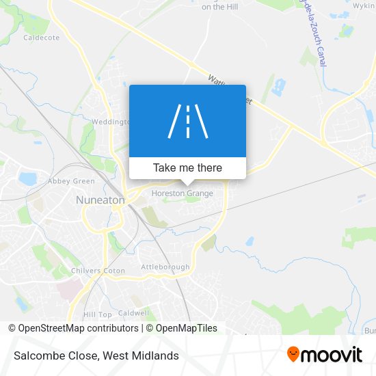 Salcombe Close map
