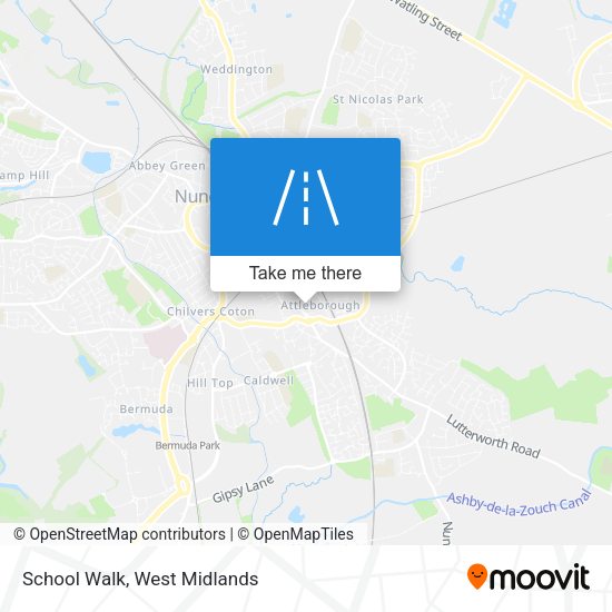School Walk map