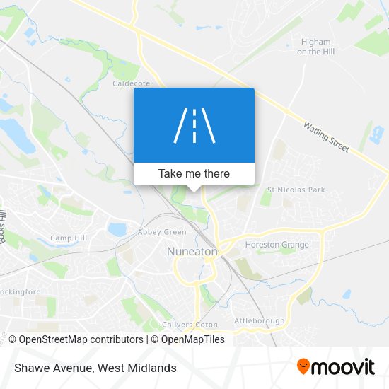 Shawe Avenue map