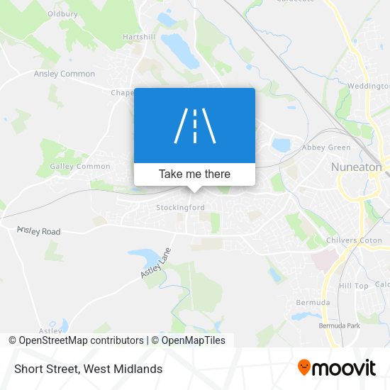 Short Street map