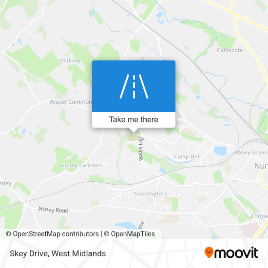 Skey Drive map
