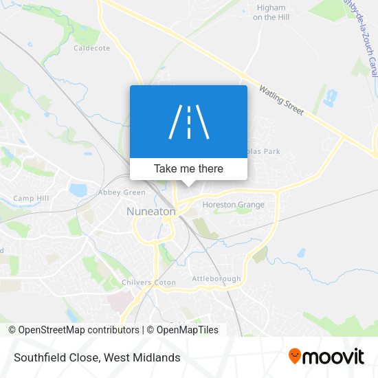 Southfield Close map