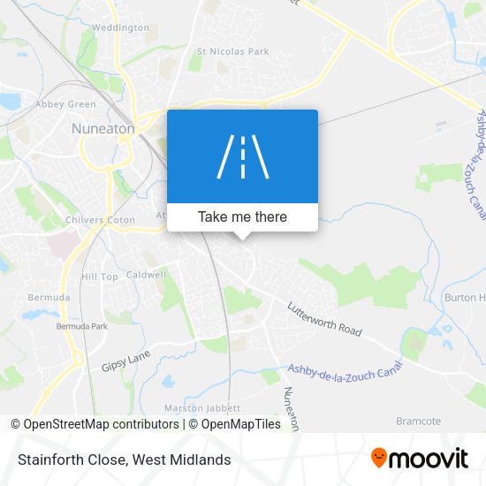 Stainforth Close map