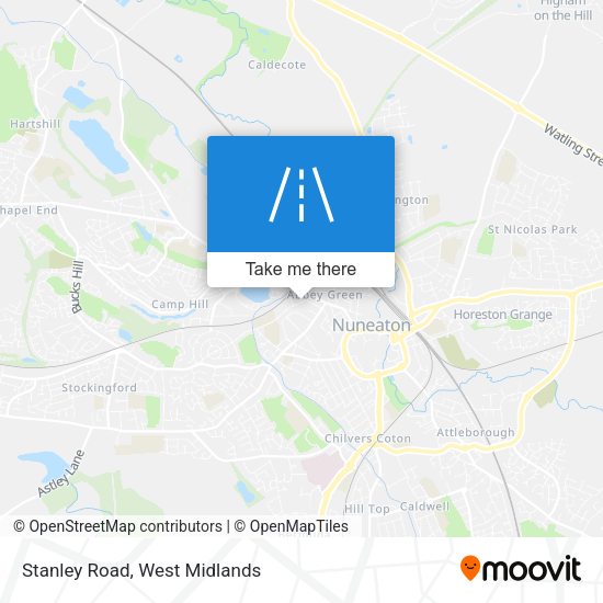 Stanley Road map