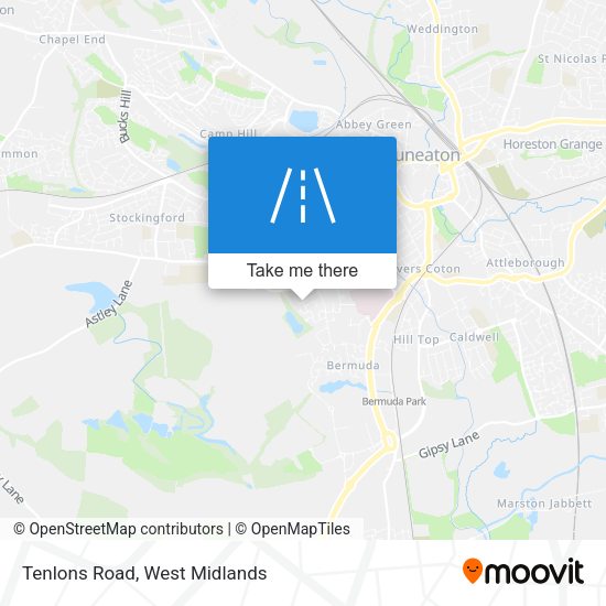 Tenlons Road map