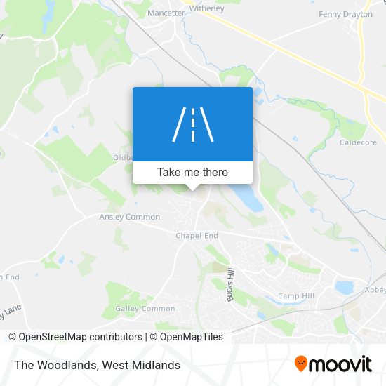 The Woodlands map