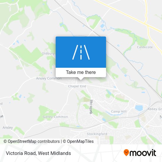 Victoria Road map
