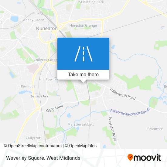 Waverley Square map