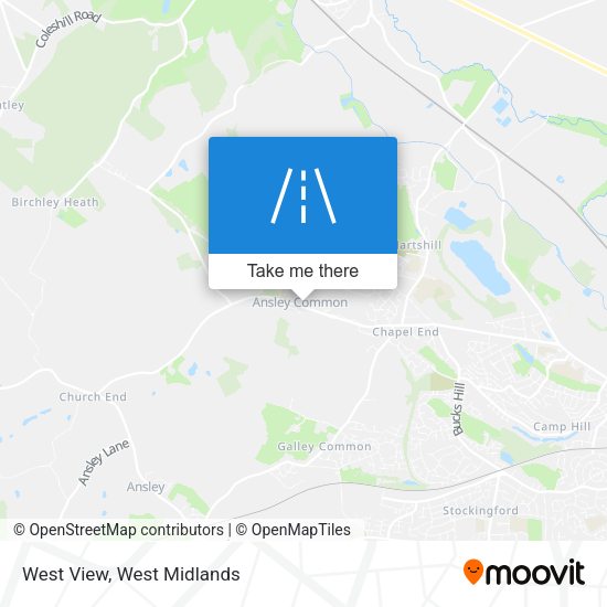 West View map