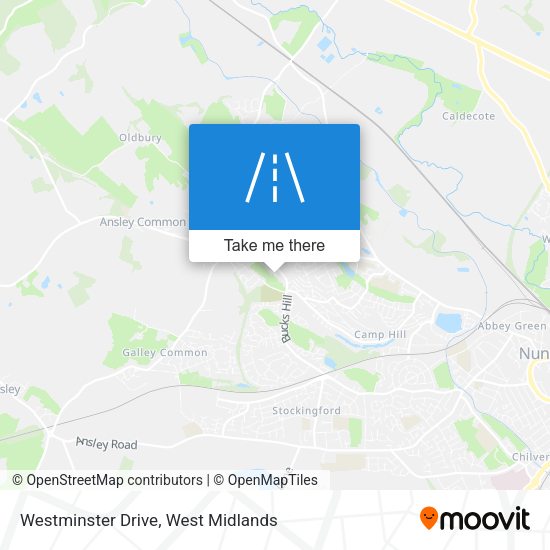 Westminster Drive map