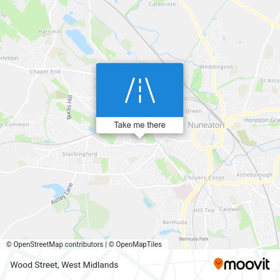 Wood Street map