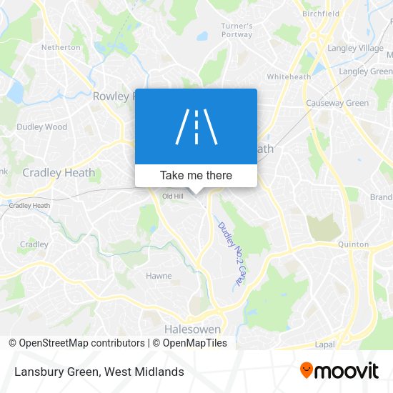 Lansbury Green map