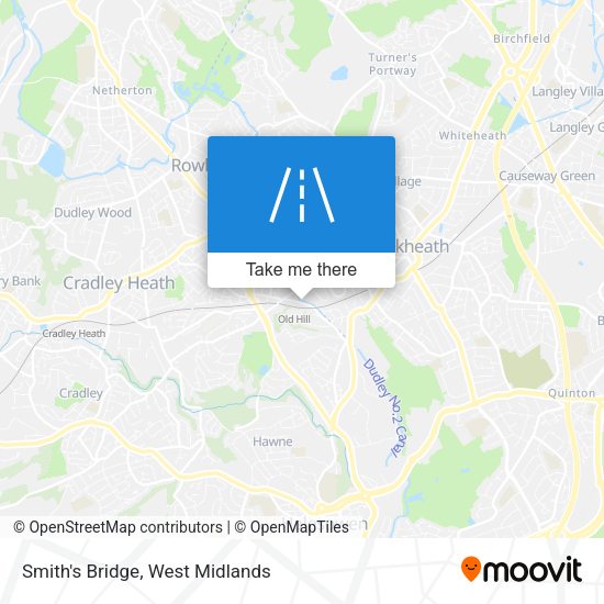 Smith's Bridge map