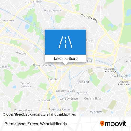 Birmingham Street map