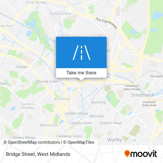 Bridge Street map