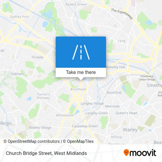 Church Bridge Street map