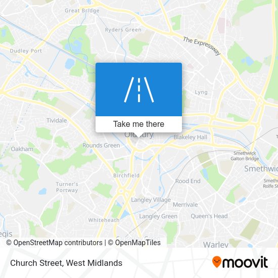 Church Street map