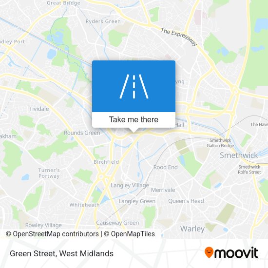 Green Street map
