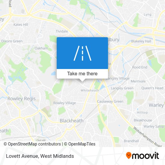 Lovett Avenue map