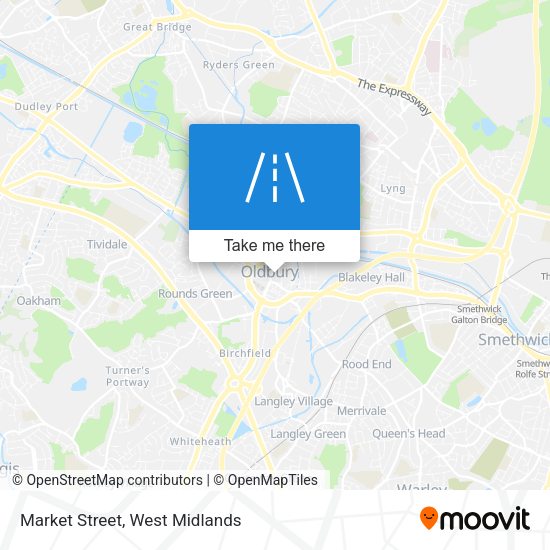Market Street map