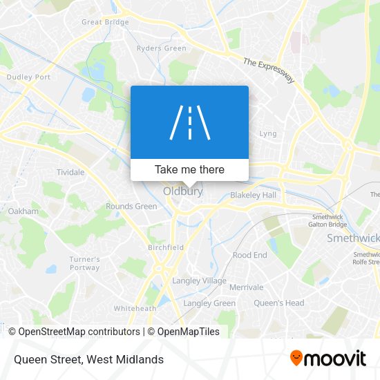 Queen Street map