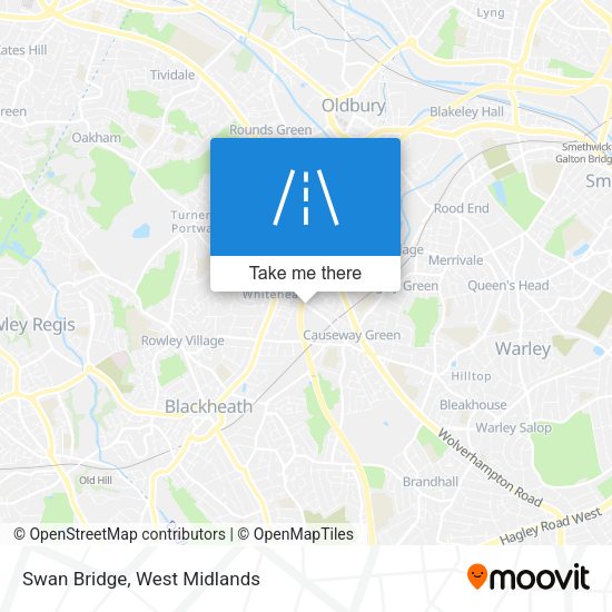 Swan Bridge map