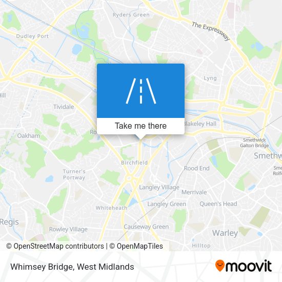 Whimsey Bridge map