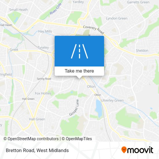 Bretton Road map