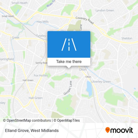 Elland Grove map