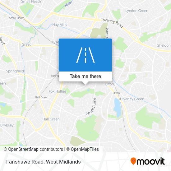 Fanshawe Road map