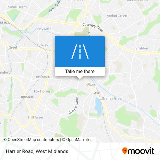Harrier Road map