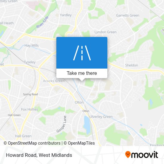 Howard Road map