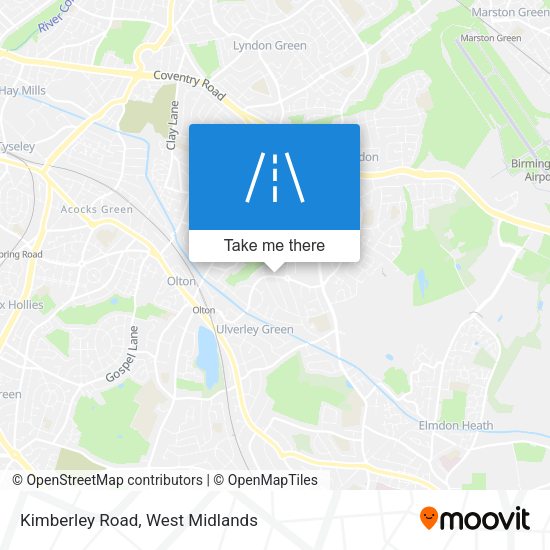 Kimberley Road map
