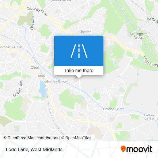Lode Lane map