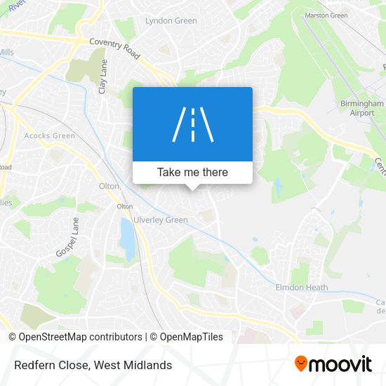 Redfern Close map