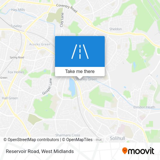 Reservoir Road map
