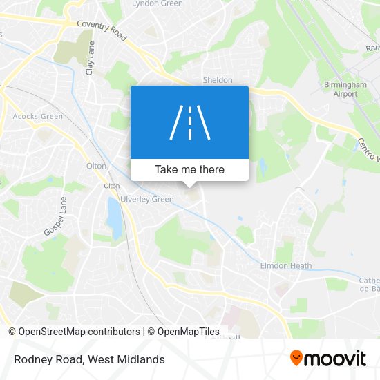 Rodney Road map