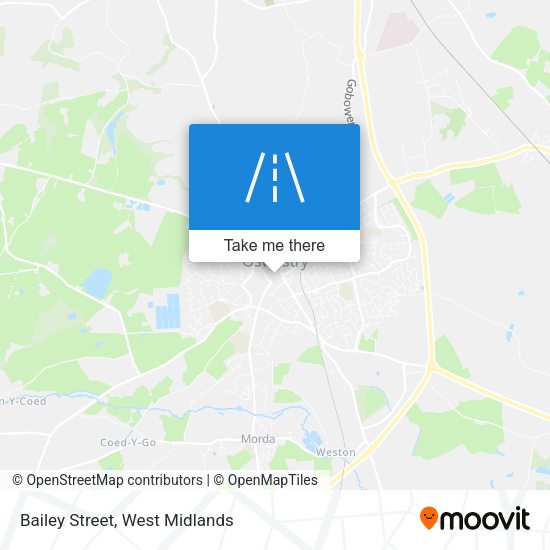 Bailey Street map
