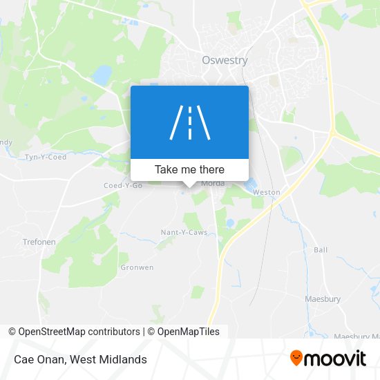 Cae Onan map