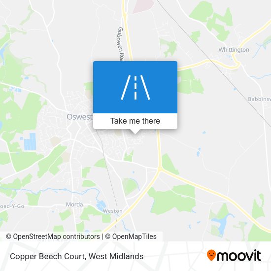 Copper Beech Court map