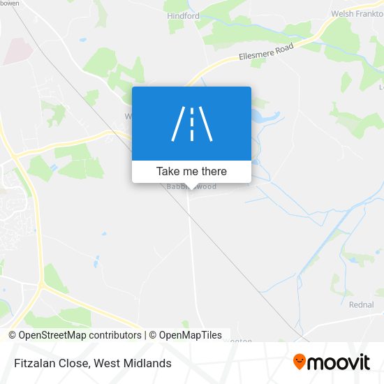Fitzalan Close map